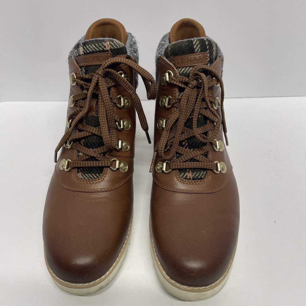Cole Haan - Women's Brown Nantucket Rugged Waterproof Hiking Boots Size 7.5